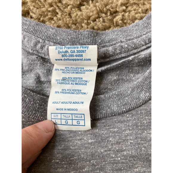 Mens/Unisex Duluth Graphic T-Shirt Heather Gray Size Large - Picture 3 of 8